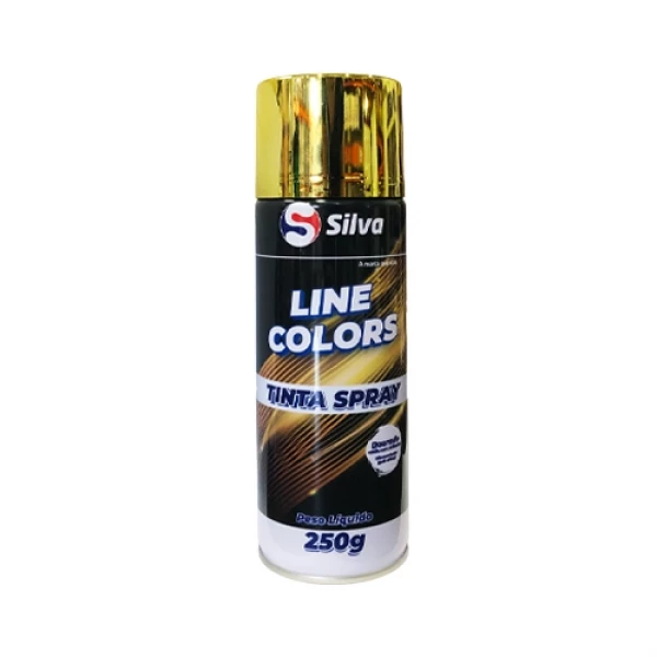 Tinta Spray Dourado 