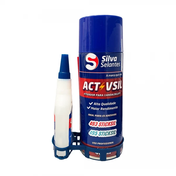 SILVA KIT MDF FASTKIT ADESIVO INSTANTANEO 493 STICKSIL