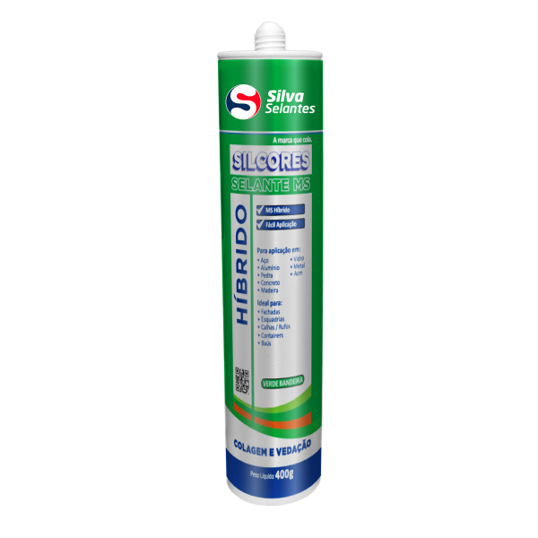 SELANTE SILCORES VERDE BANDEIRA TUBO