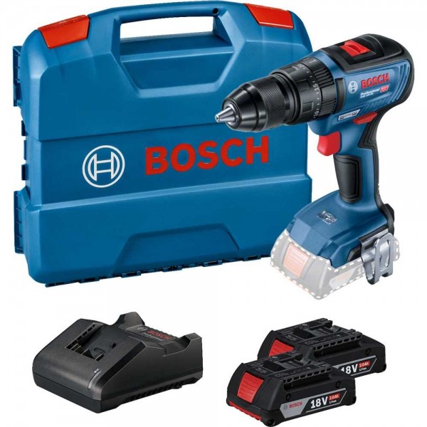 BOSCH PARAFUSADEIRA E FURADEIRA GSB 18V50 2 BAT 06019H51E0000