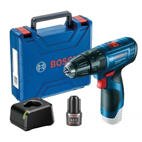 BOSCH PARAFUSADEIRA GSB 120LI BIVOLT MALETA 06019G81E0000