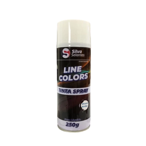 Tinta Spray Branco Brilhante