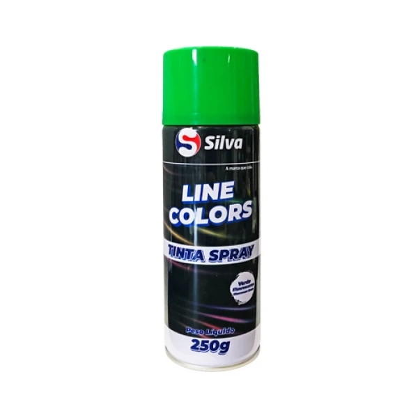 Tinta Spray Verde Fluorescente 