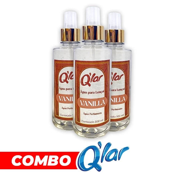 COMBO -Água para Lençol Q'LAR - 3un.