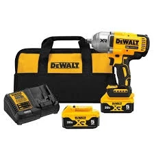 Kit Chave de Impacto de 1/2" (13mm) de 20V MAX* Sem Escovas de Carvão (Brushless) De Alto Torque e Anel de Retenção