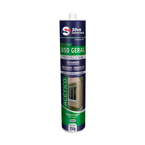 SILICONE ACÉTICO USO GERAL TUBO