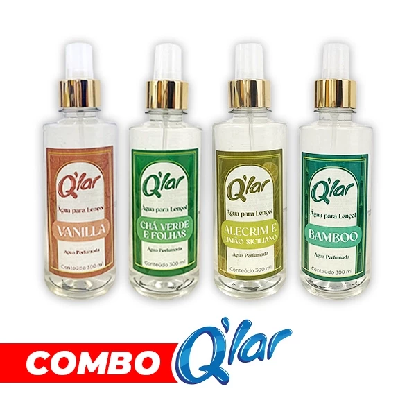COMBO - Água para Lençol Q'LAR - 4un.