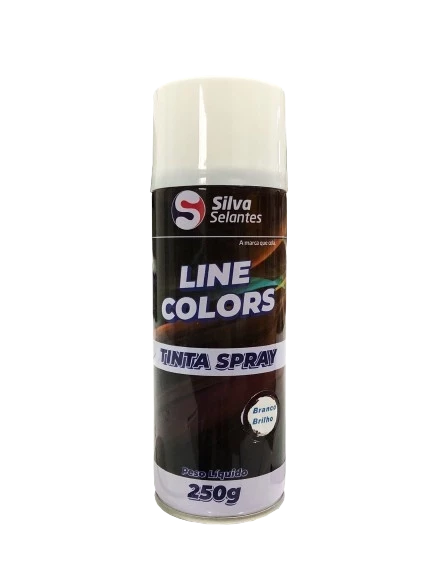 Tinta Spray Branco Brilhante